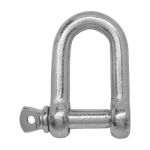 3/4" COMMERCIAL D SHACKLE GALV