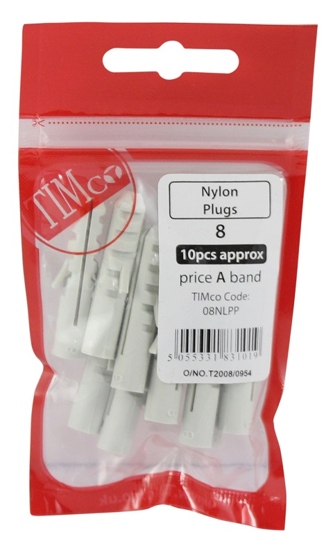 6MM NYLON WALLPLUG (20 PER PACK) 6MM NYLON WALLPLUG (20 PER PACK)