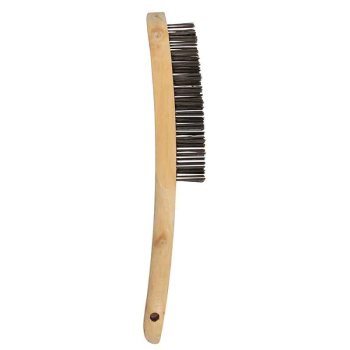 4 ROW WIRE SCRATCH BRUSH FOR STAINLESS STEEL