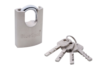 40MM SHROUDED PADLOCK SATIN FINISH 40MM SHROUDED PADLOCK SATIN FINISH