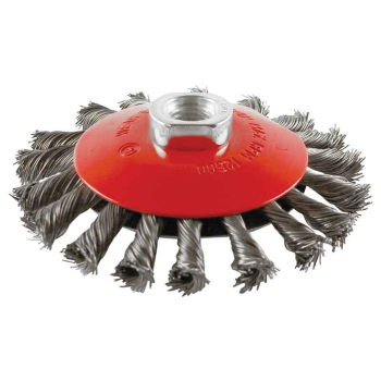 115MM X M14 TWIST KNOT BEVELLED BRUSH 115MM X M14 TWIST KNOT BEVELLED BRUSH