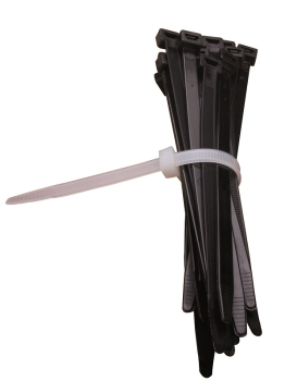 2.5 X 98MM BLACK CABLE TIES