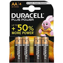 LR6/AA DURACELL BATTERY 4 PACK