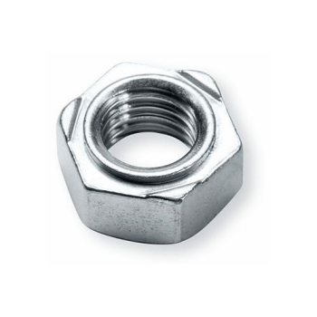 M6 HEX WELD NUT S/COLOUR