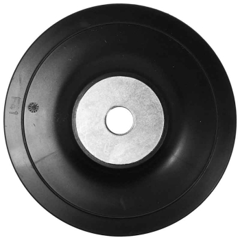115MM RUBBER BACKING PAD M14 THREAD