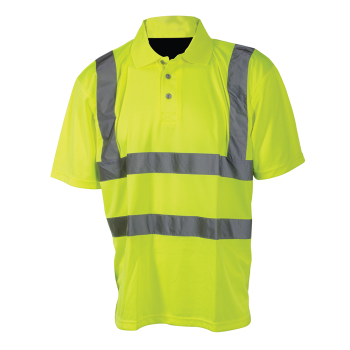 HI-VIS POLO SHIRT MEDIUM HI-VIS POLO SHIRT MEDIUM