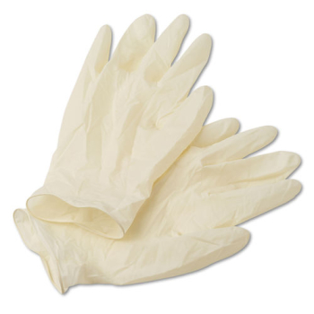 LARGE LATEX GLOVES BOX OF 100